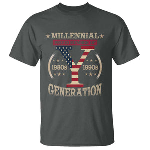 Funny Gen Y T Shirt Millennial proud Member Of Y Generation TS11 Dark Heather Print Your Wear