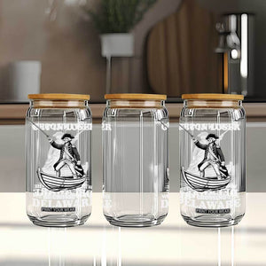 Funny George Washington 4th Of July Glass Can Funny Patriotic Get In Loser TS10 Print Your Wear