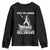 Funny George Washington 4th Of July Youth Sweatshirt Funny Patriotic Get In Loser TS10 Black Print Your Wear