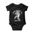 Funny George Washington Baby Onesie 4th Of July Sippin On Liber Tea Liberty American Flag 1776 TS10 Black Print Your Wear