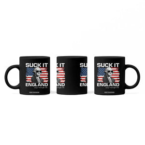 Funny George Washington Coffee Mug Suck It England Bold Patriotic 4th of July 1776 TS02 Print Your Wear