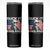 Funny George Washington Skinny Tumbler Suck It England Bold Patriotic 4th of July 1776 TS02 Black Print Your Wear