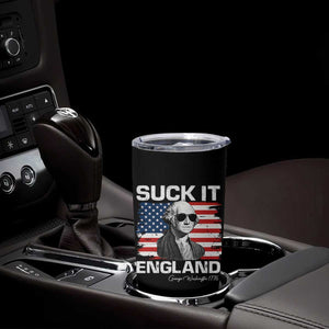 Funny George Washington Tumbler Cup Suck It England Bold Patriotic 4th of July 1776 TS02 Print Your Wear