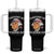 Funny George Washington Tumbler With Handle Handsome No Georgeous Patriotic 4th Of July Humor TS02 One Size: 40 oz Black Print Your Wear
