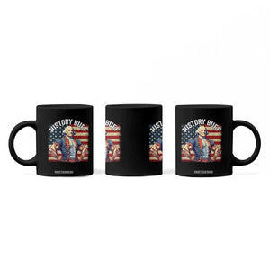 Funny George Washington Weightlifting History Buff Coffee Mug 4th of July Patriotic TS11 Print Your Wear