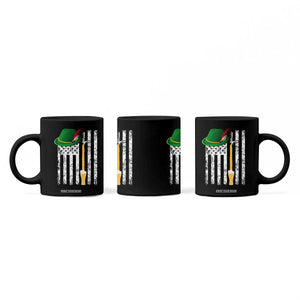 Funny German Beer Coffee Mug Oktoberfest Vintage American Flag Alpine hat TS11 Print Your Wear