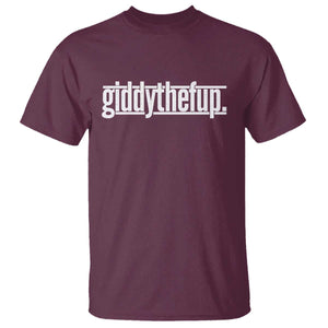 Funny Giddythefup Derby Day T Shirt Derby Giddy Up Horse Racing TS11 Print Your Wear