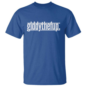 Funny Giddythefup Derby Day T Shirt Derby Giddy Up Horse Racing TS11 Print Your Wear