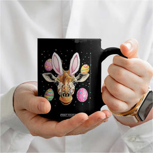 Funny Giraffe Bunny Coffee Mug Happy Easter Day Sunday TS02 Print Your Wear