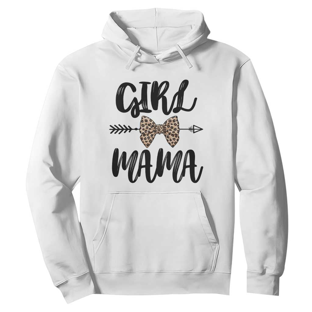 Funny Girl Mama Hoodie Leopard New Mom Mother's Day TS11 White Print Your Wear