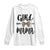 Funny Girl Mama Long Sleeve Shirt Leopard New Mom Mother's Day TS11 White Print Your Wear