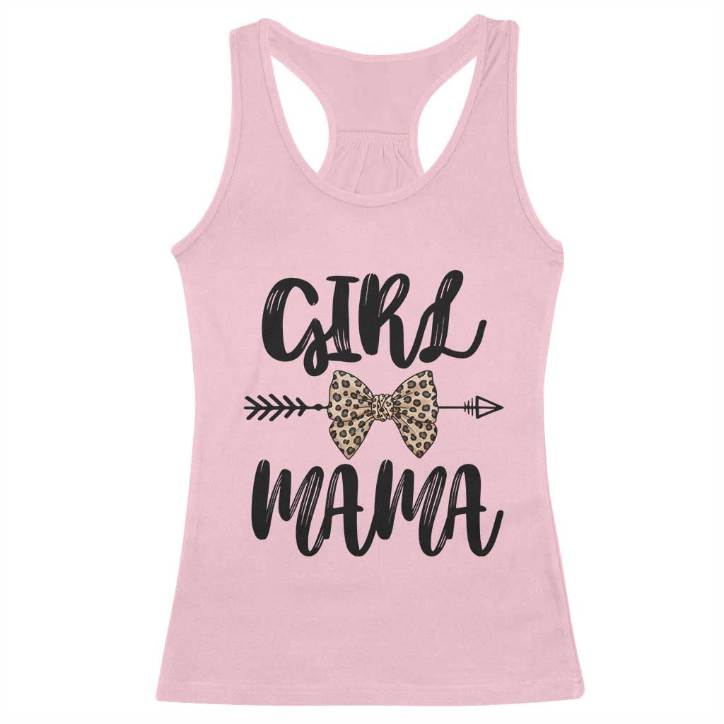Funny Girl Mama Racerback Tank Top Leopard New Mom Mother's Day TS11 Light Pink Print Your Wear