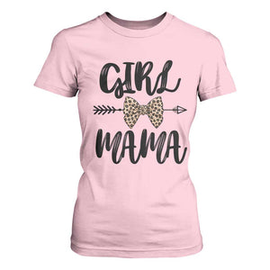 Funny Girl Mama T Shirt For Women Leopard New Mom Mother's Day TS11 Light Pink Print Your Wear