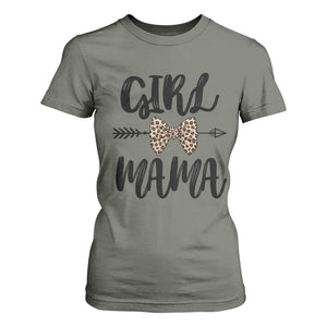 Funny Girl Mama T Shirt For Women Leopard New Mom Mother's Day TS11 Military Green Print Your Wear