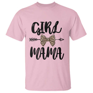 Funny Girl Mama T Shirt Leopard New Mom Mother's Day TS11 Light Pink Print Your Wear
