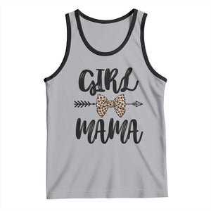 Funny Girl Mama Tank Top Leopard New Mom Mother's Day TS11 Athletic Heather Black Print Your Wear