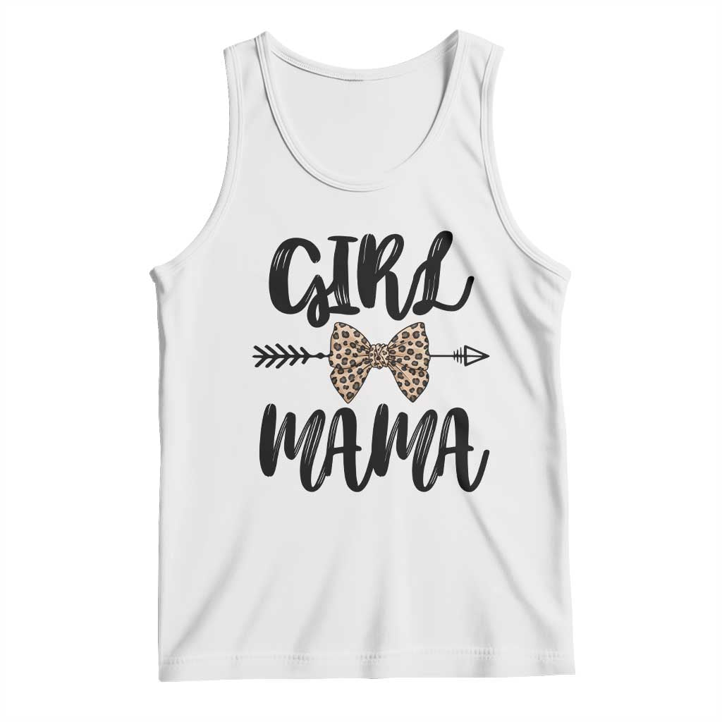 Funny Girl Mama Tank Top Leopard New Mom Mother's Day TS11 White Print Your Wear