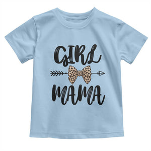 Funny Girl Mama Toddler T Shirt Leopard New Mom Mother's Day TS11 Light Blue Print Your Wear