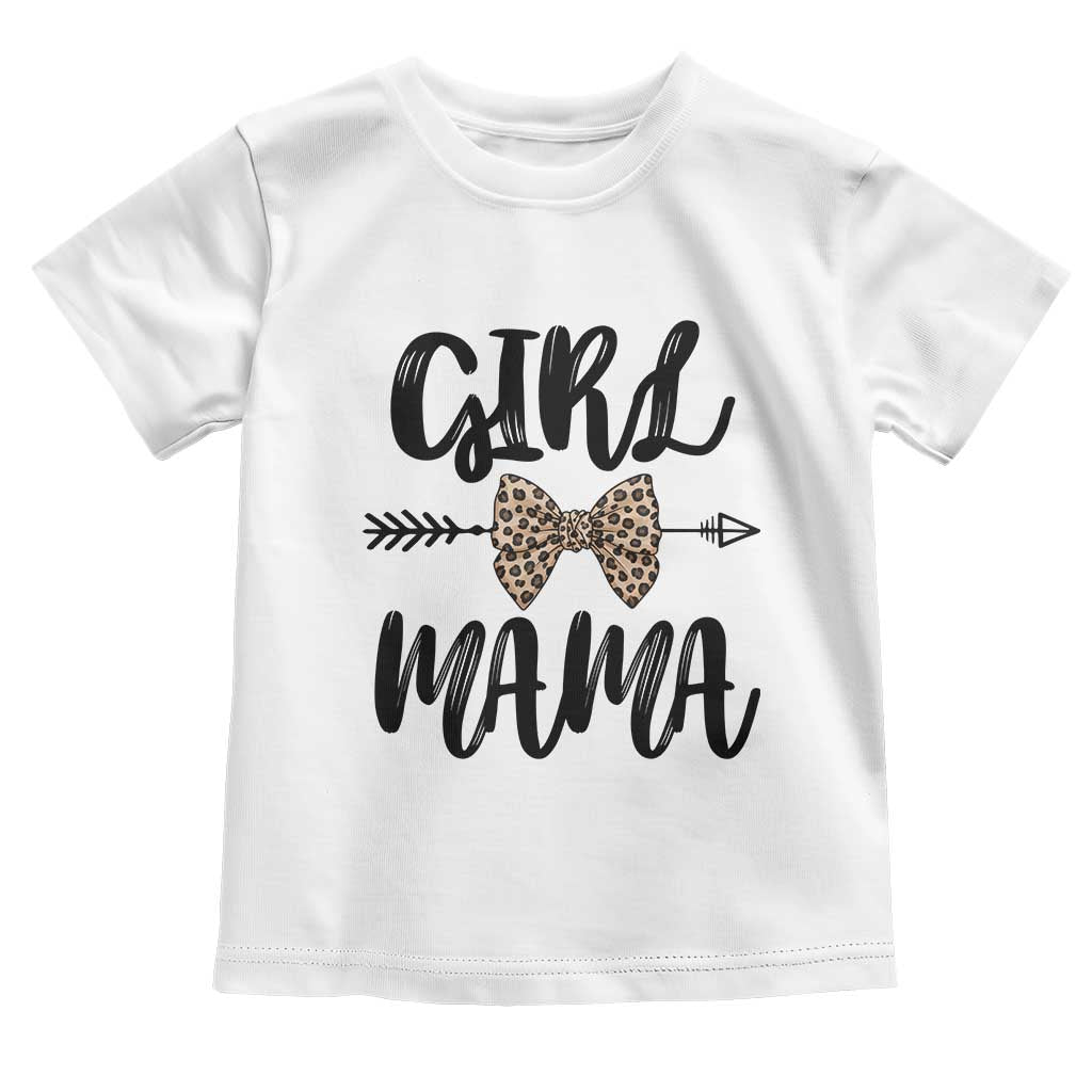 Funny Girl Mama Toddler T Shirt Leopard New Mom Mother's Day TS11 White Print Your Wear