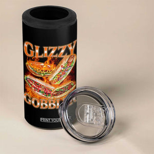 Funny Glizzy Gobbler 4 in 1 Can Cooler Tumbler Glizzy Hot Dog Meme Hilarious TS11 Print Your Wear