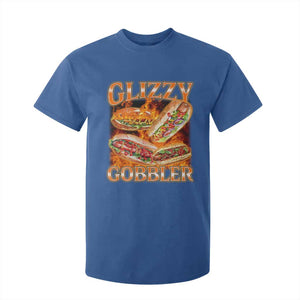 Funny Glizzy Gobbler T Shirt For Kid Glizzy Hot Dog Meme Hilarious TS11 Royal Blue Print Your Wear