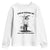 Funny God Is Testing Me And I Have Not Studied Youth Sweatshirt Cowboy Racoon TS11 White Print Your Wear