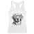 Funny Golden Retirever Dog Mom Racerback Tank Top Heart Shaped Sunglasses TS11 White Print Your Wear