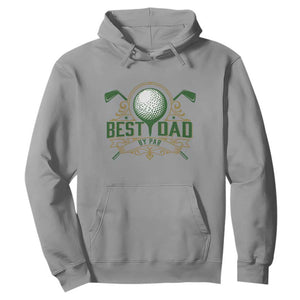 Funny Golfing Dad Hoodie Best Dad By Par Fathers Day TS11 Sport Gray Print Your Wear