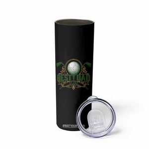 Funny Golfing Dad Skinny Tumbler Best Dad By Par Fathers Day TS11 Print Your Wear