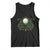 Funny Golfing Dad Tank Top Best Dad By Par Fathers Day TS11 Black Print Your Wear
