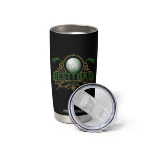 Funny Golfing Dad Tumbler Cup Best Dad By Par Fathers Day TS11 Print Your Wear