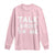 Funny Golfing Long Sleeve Shirt Talk Birdie To Me Sarcastic Sayings Golf Golfer TS10 Light Pink Print Your Wear