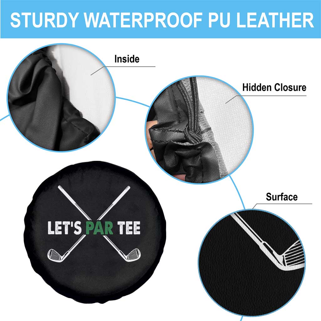 Funny Golfing Spare Tire Cover Let's Par Tee Golf Player Golfer Dad Grandpa TS10 Print Your Wear