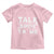 Funny Golfing Toddler T Shirt Talk Birdie To Me Sarcastic Sayings Golf Golfer TS10 Light Pink Print Your Wear