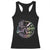 Funny Good Moms Say Bad Words Racerback Tank Top Mother's Day Messy Bun Skeleton TS11 Black Print Your Wear