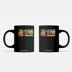 Funny Goose On My Way To Make Some Bad Decisions Coffee Mug TS09 Black Print Your Wear