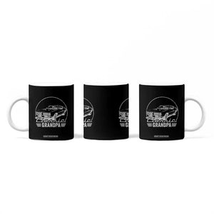 Funny Grandpa Classic Car Graphic Coffee Mug Father's Day Grandpa Gift TB10 Print Your Wear