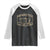 Funny Grandpa Tax Making Sure It's Not Poison Raglan Shirt Father's Day TS11 Black White Print Your Wear