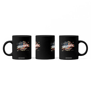 Funny Grandpa The Man The Myth The Bad Influence Coffee Mug Fathers Day TS11 Print Your Wear
