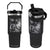 Funny Graphic Bigfoot Selfie with UFOs Weird Flip Straw Tumbler TS10 One Size: 30 oz Black Print Your Wear