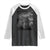 Funny Graphic Capybara Selfie with UFOs Weird Raglan Shirt TS10 Black White Print Your Wear