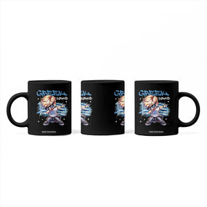 Funny Greek Boy Coffee Mug Greek And Proud Dabbing TS09 Print Your Wear