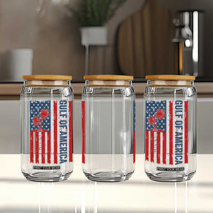 Funny Gulf Of US America Est 2025 Glass Can USA American Flag TS02 Print Your Wear