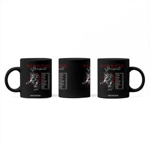 Funny History Lover Coffee Mug Napoleon Bonaparte World Tour TS09 Print Your Wear