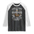 Funny Hold My Bourbon It's Derby Day Raglan Shirt Horse Racing TS11 Black White Print Your Wear