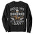 Funny Hold My Bourbon It's Derby Day Sweatshirt Horse Racing TS11 Black Print Your Wear