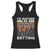 Funny Horse Race Betting Racerback Tank Top I'd Rather Be Betting TS11 Black Print Your Wear
