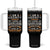 Funny I Am A Grumpy Old Man My Level Of Sarcasm Depends On Your Level Of Stupidity Tumbler With Handle Vintage Star TS11 One Size: 40 oz Black Print Your Wear