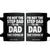 Funny I Am Not The Step Dad I'm The Dad That Stepped Up Coffee Mug Bonus Dad Star Fathers Day TS11 Black Print Your Wear