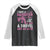 Funny I Have A Daughter I Also Have A Gun A Shovel And An Alibi Raglan Shirt Girl Dad TS11 Black White Print Your Wear
